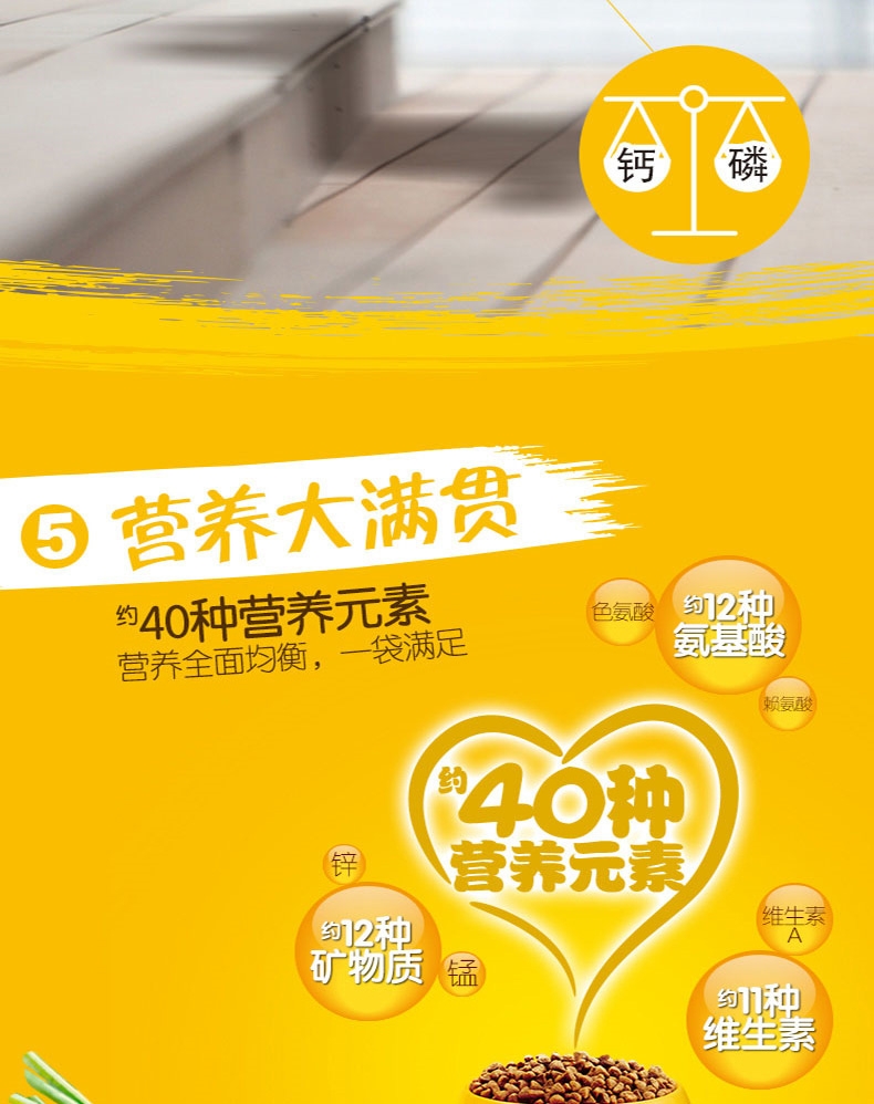 宝路Pedigree 牛肉蔬菜中小型成犬粮 7.5kg