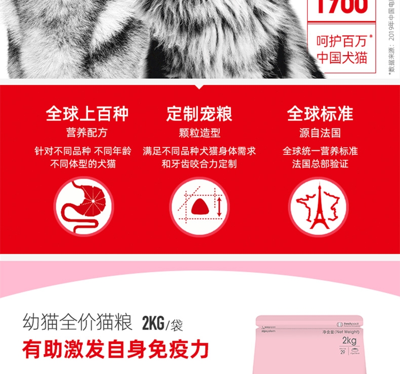 法国皇家Royal Canin 孕猫及12个月以下幼猫粮 2kg K36