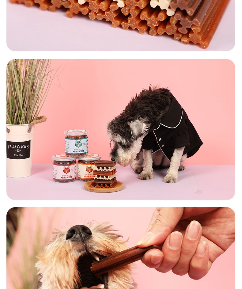 怡亲Yoken 混合味犬用健齿棒 220g 磨牙洁齿