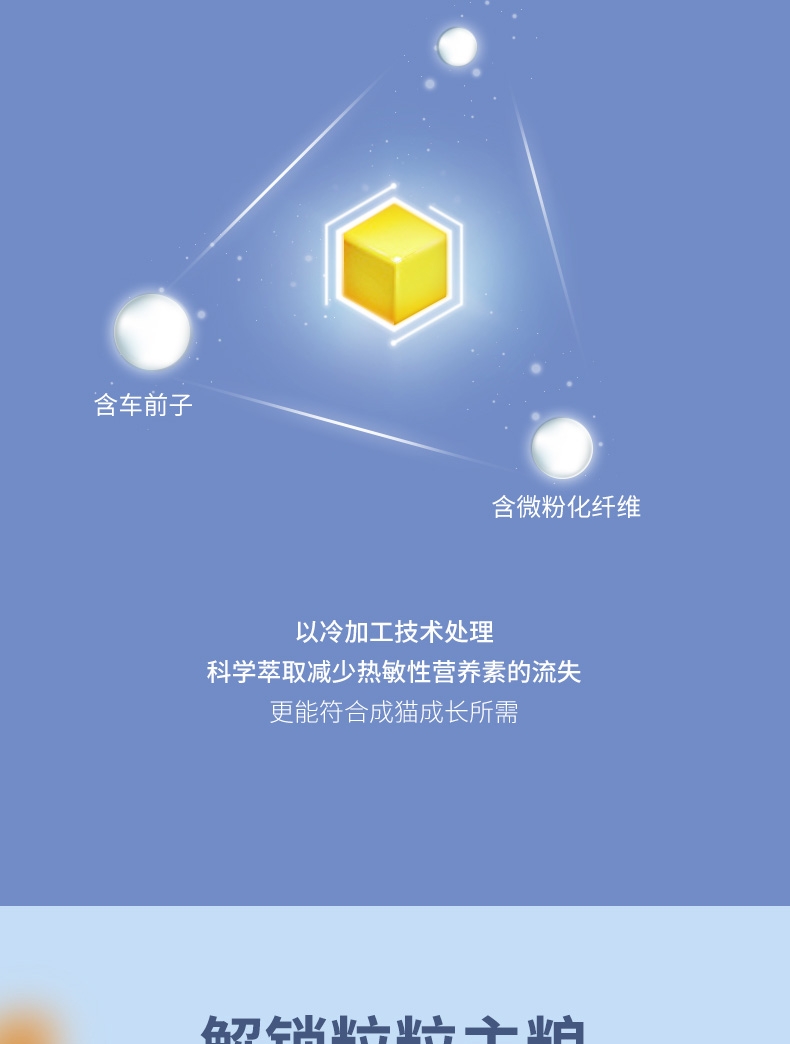 伯纳天纯 无谷金枪鱼马铃薯蔓越莓成猫粮 1.5kg
