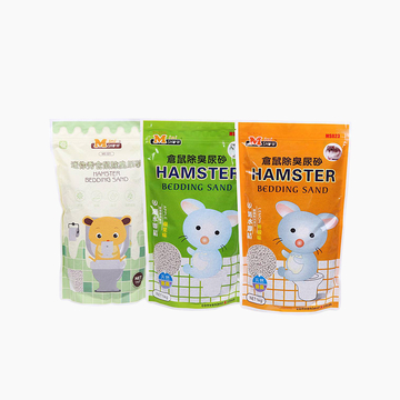 minishow 迷你秀仓鼠吸尿除臭厕砂1KG 三种香味 小图 (0)